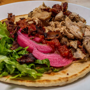 Chicken Bacon Pita